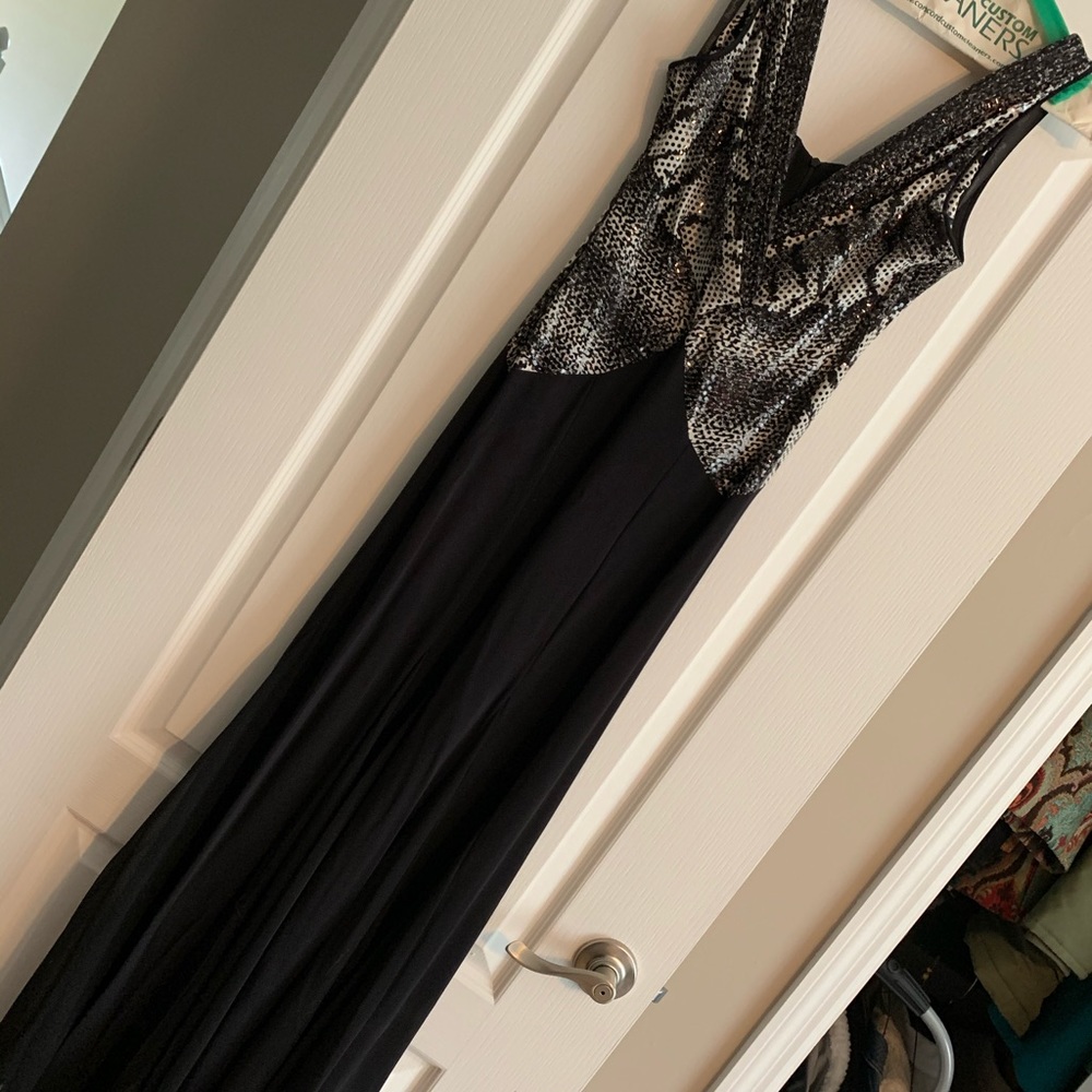 Black Long Evening Gown